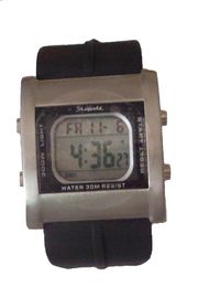چند منظوره دیجیتال ساعت مستطیل EL نور پس زمینه G-SHOCK ساعت مچی لرزش