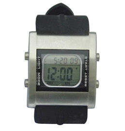 چند منظوره دیجیتال ساعت مستطیل EL نور پس زمینه G-SHOCK ساعت مچی لرزش