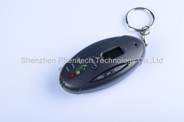 پلاستیک ABS در Keychain نفس الکل تستر، الکل سنج دیجیتال پاسخ سریع