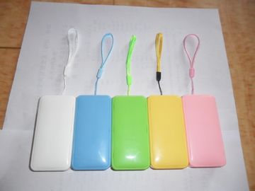 عطر بانک قدرت باتری با تسمه یا طناب، 4400mah الکترونیکی بانک قدرت شارژر