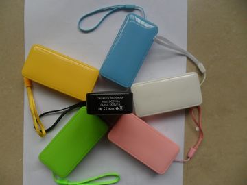 عطر بانک قدرت باتری با تسمه یا طناب، 4400mah الکترونیکی بانک قدرت شارژر