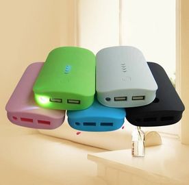 6600Mah بسته قابل شارژ USB لیتیوم یون بانک قدرت برای آیفون / سامسونگ / نوکیا