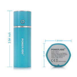 لوله کوتاه پاکت پی سی 5000mAh تابع چند بانک قدرت از باتری لیتیوم پلیمر