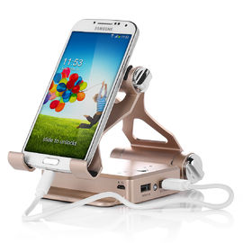 10400mAh پایه قابل حمل دارنده باتری USB شارژر برق بانک برای تلفن همراه