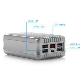 24000MAH ظرفیت بزرگ قابل حمل قدرت بانک 4 پورت برای اپل / لپ تاپ / آیفون