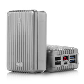 24000MAH ظرفیت بزرگ قابل حمل قدرت بانک 4 پورت برای اپل / لپ تاپ / آیفون