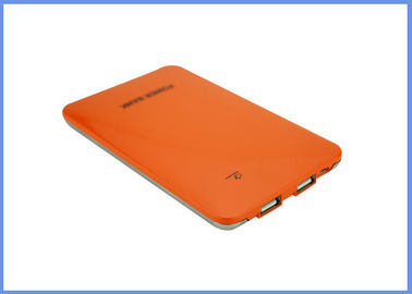 تلفن همراه لیتیوم قدرتمند باتری پلیمر بانک قدرت 8000mAh با کلید لمسی