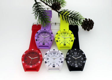 39MM * 39 میلی متر نوجوان ژاپن جنبش کوارتز دیده بان با بند سیلیکون