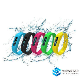 SH01 ضد آب ساعت مچی هوشمند آندروید، سیلیکون الکترونیک دستبند سازمان دیده بان ورزشی