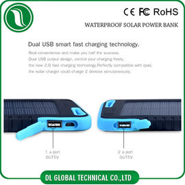 انرژی خورشیدی ضد آب قابل حمل موبایل بانک قدرت 4000amh 5000mah