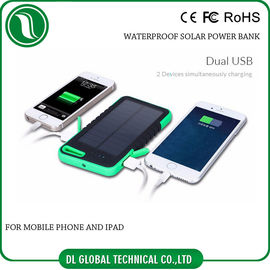 انرژی خورشیدی ضد آب قابل حمل موبایل بانک قدرت 4000amh 5000mah